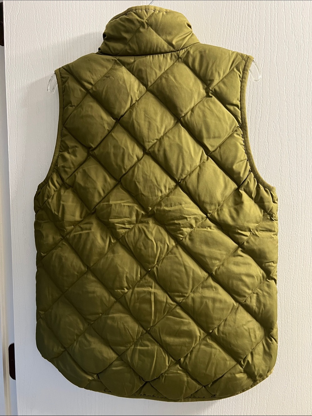 J. Crew Green Quilted Puffer Vest - Picture 3 of 3
